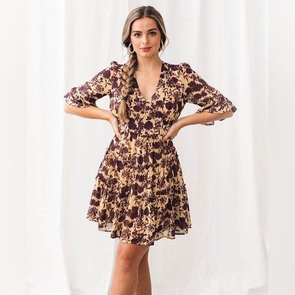 Storia from Apricot Lane V Back Dress - Picture 2 of 8